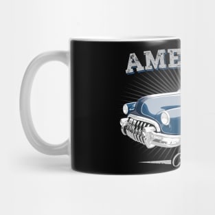 Retro American Classic 1950 Buick Design Mug